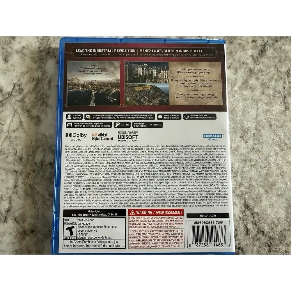 Anno 1800 - Sony PlayStation 5 - No Code